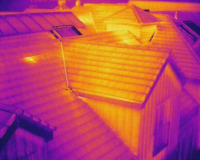 Thermal Imaging Roof Survey Image Carlisle